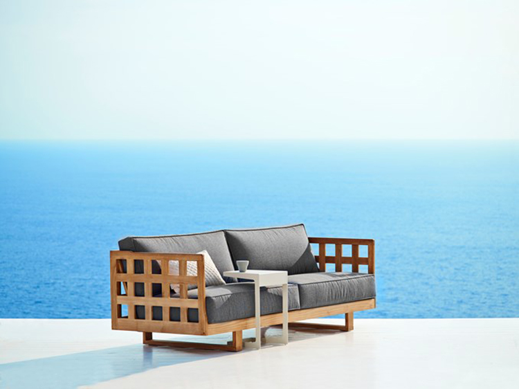 Square sofa - Luxury Outdoor Furniture
